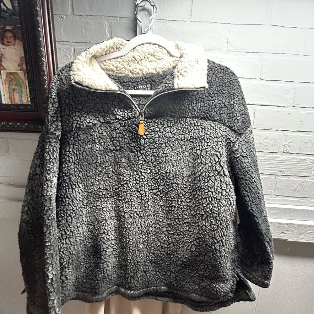 Gray Sherpa Women's Sweater